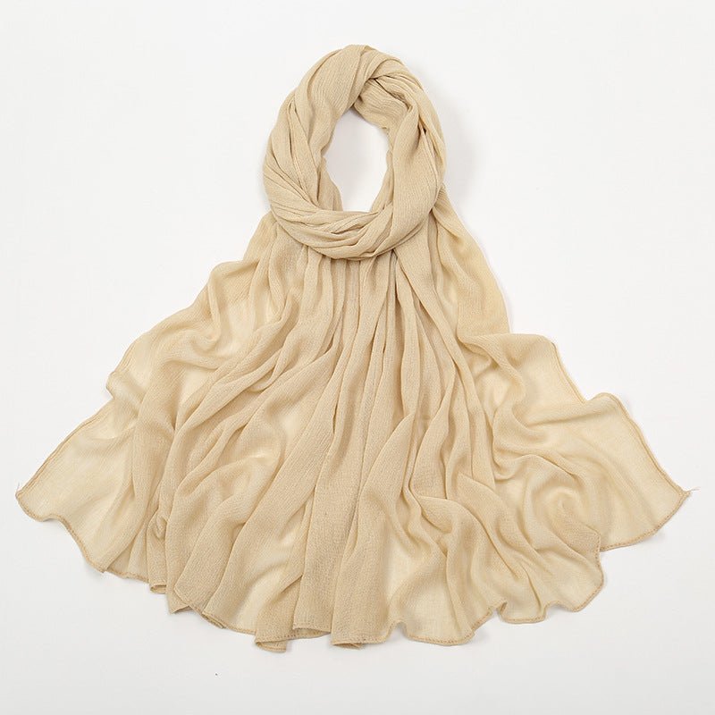 MH088 Long curly Rayon Hijab