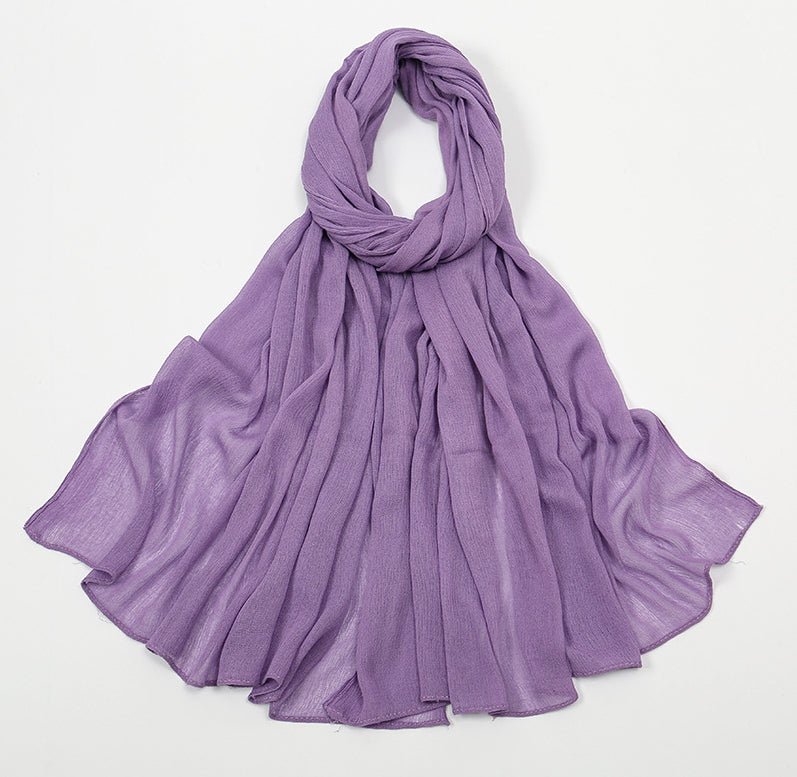 MH088 Long curly Rayon Hijab
