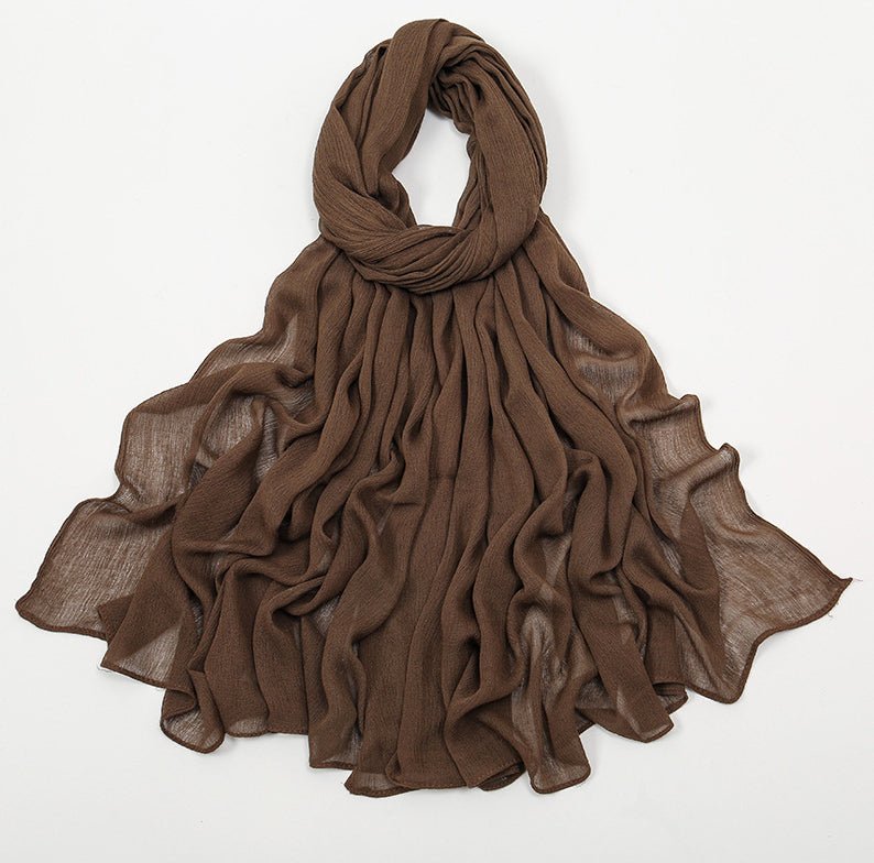 MH088 Long curly Rayon Hijab