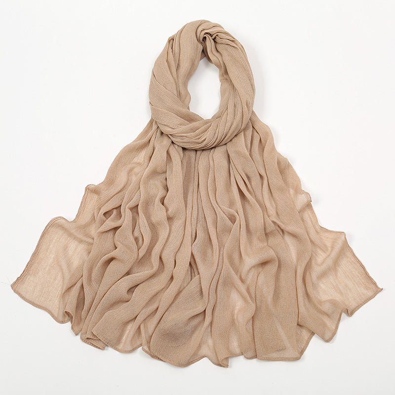 MH088 Long curly Rayon Hijab