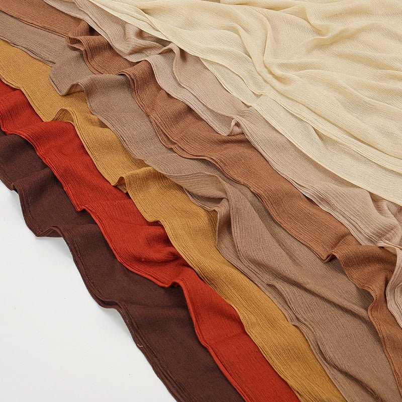 MH088 Long curly Rayon Hijab