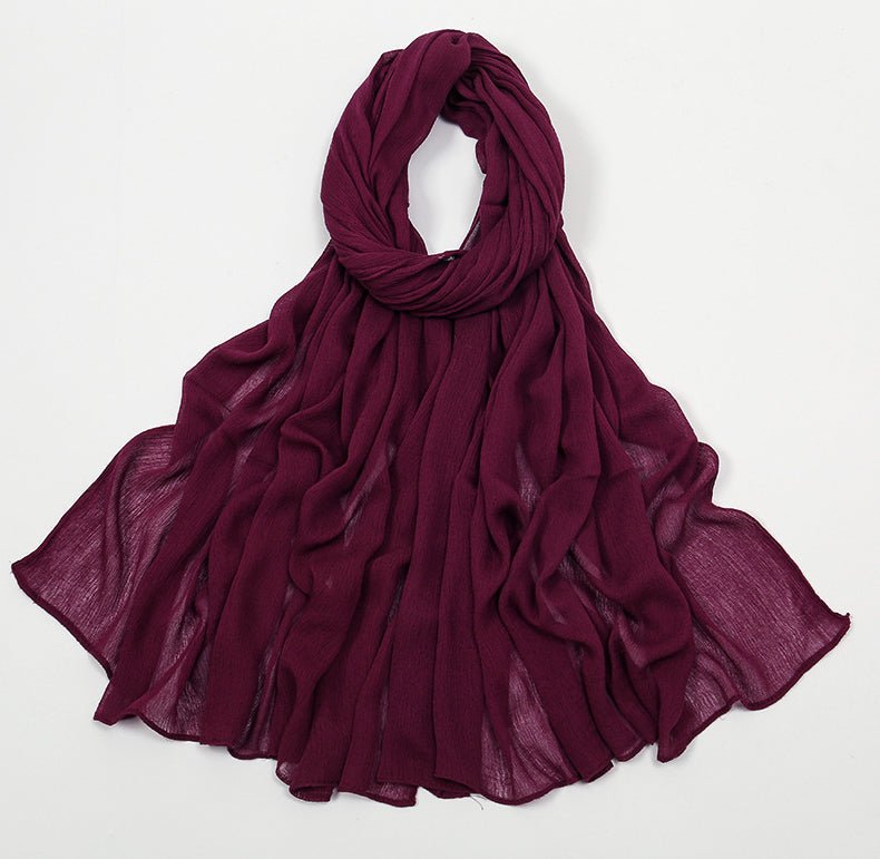 MH088 Long curly Rayon Hijab