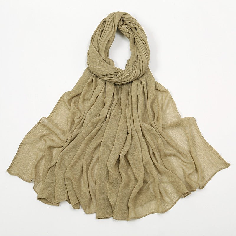 MH088 Long curly Rayon Hijab
