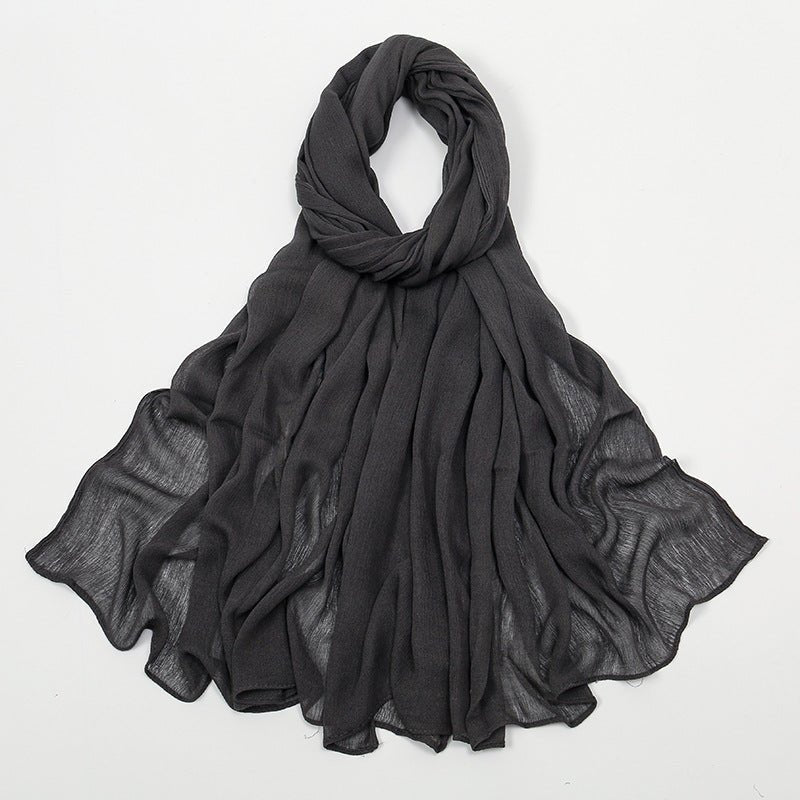 MH088 Long curly Rayon Hijab