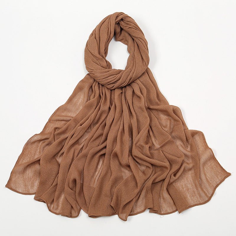 MH088 Long curly Rayon Hijab