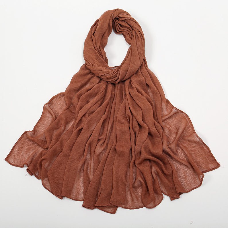 MH088 Long curly Rayon Hijab