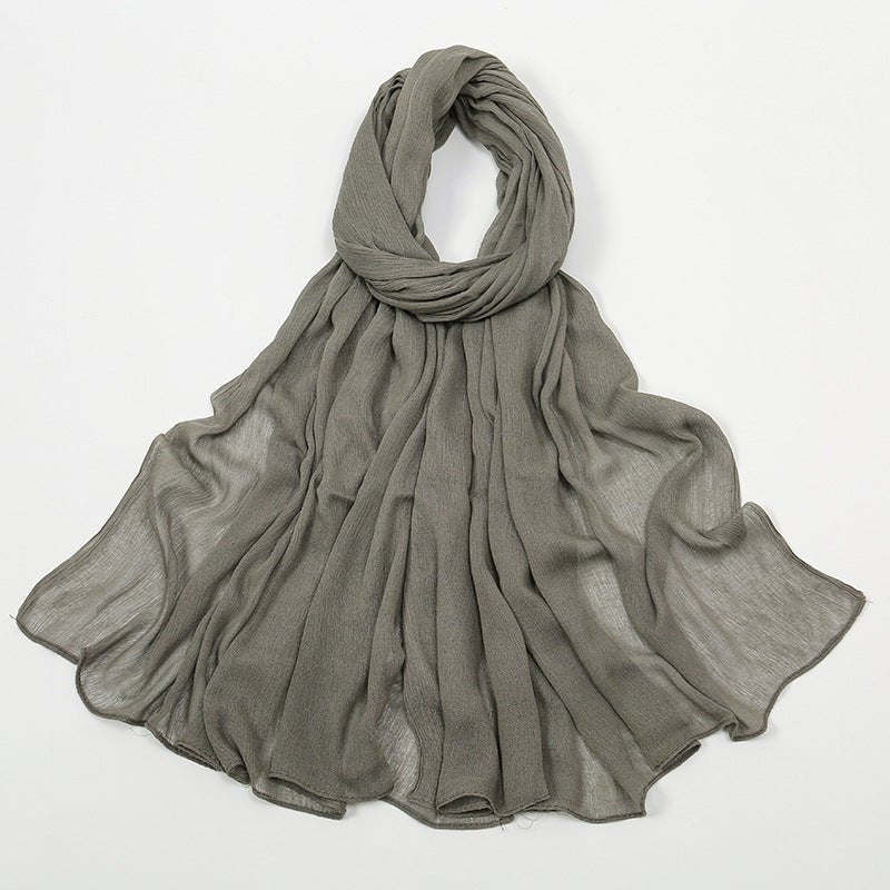 MH088 Long curly Rayon Hijab