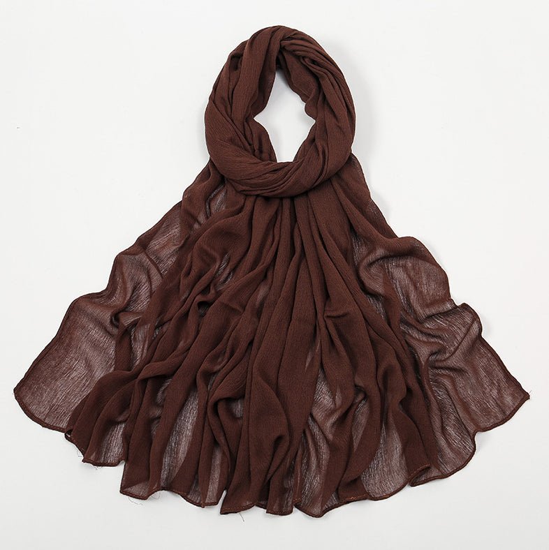 MH088 Long curly Rayon Hijab