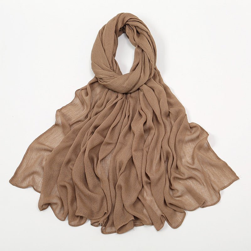 MH088 Long curly Rayon Hijab