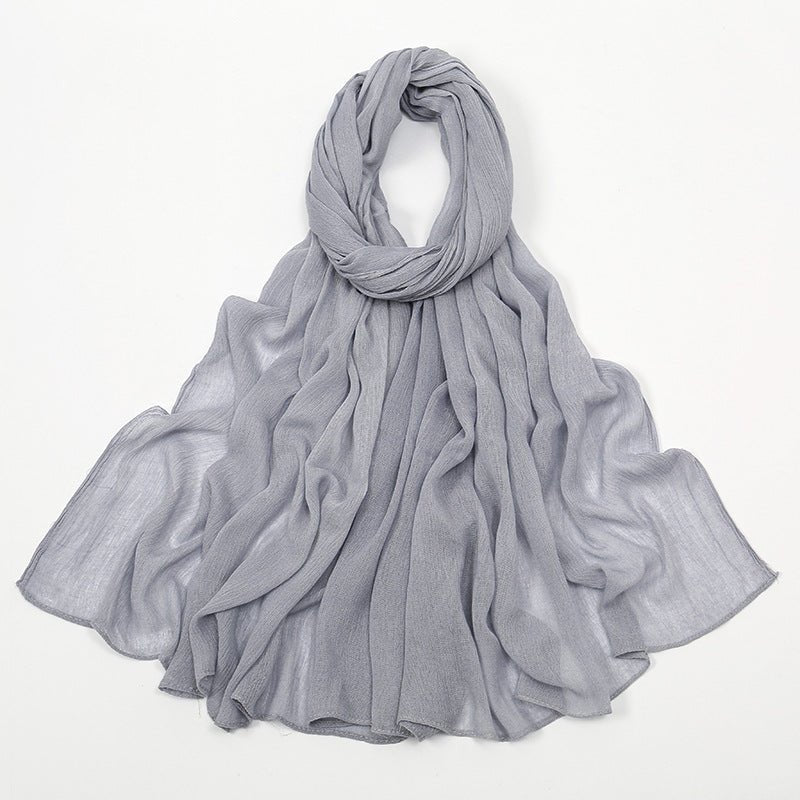 MH088 Long curly Rayon Hijab