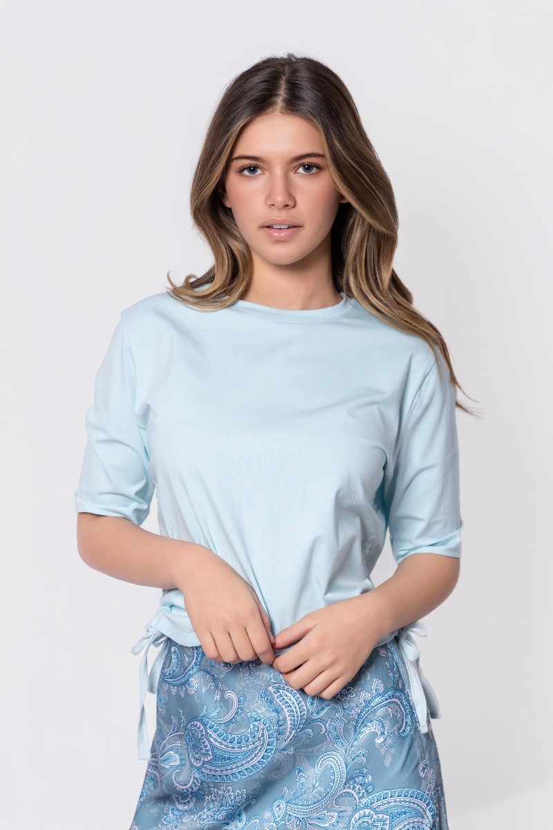Mila Top (Light Blue)