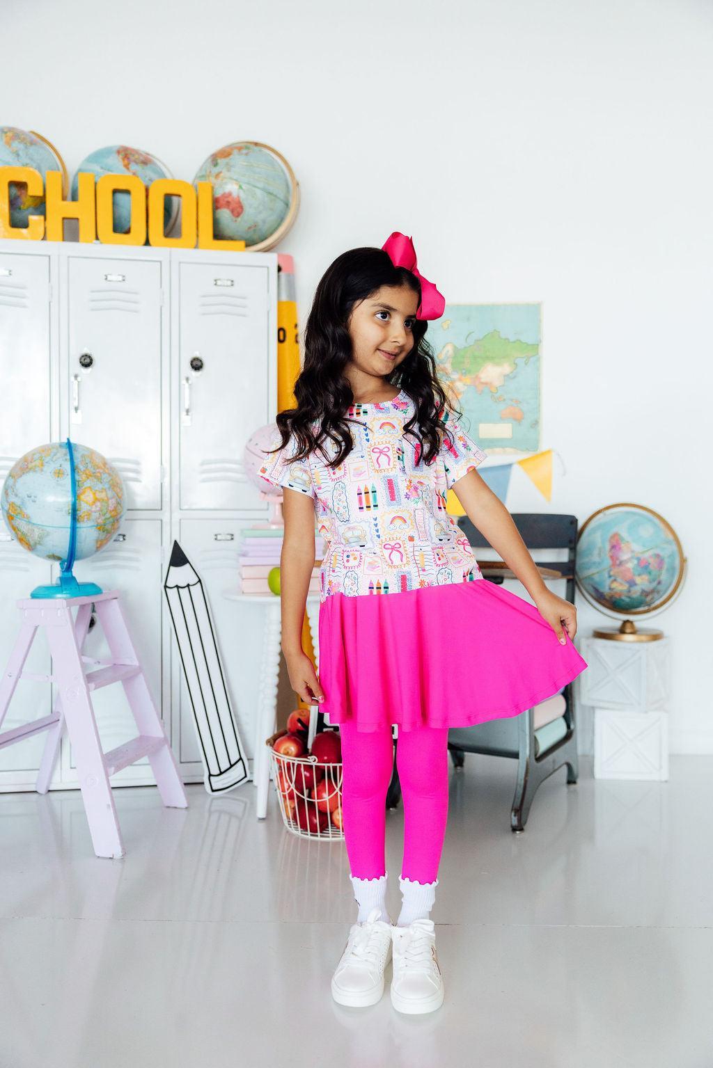 Art Class Ruffle Pocket Tee