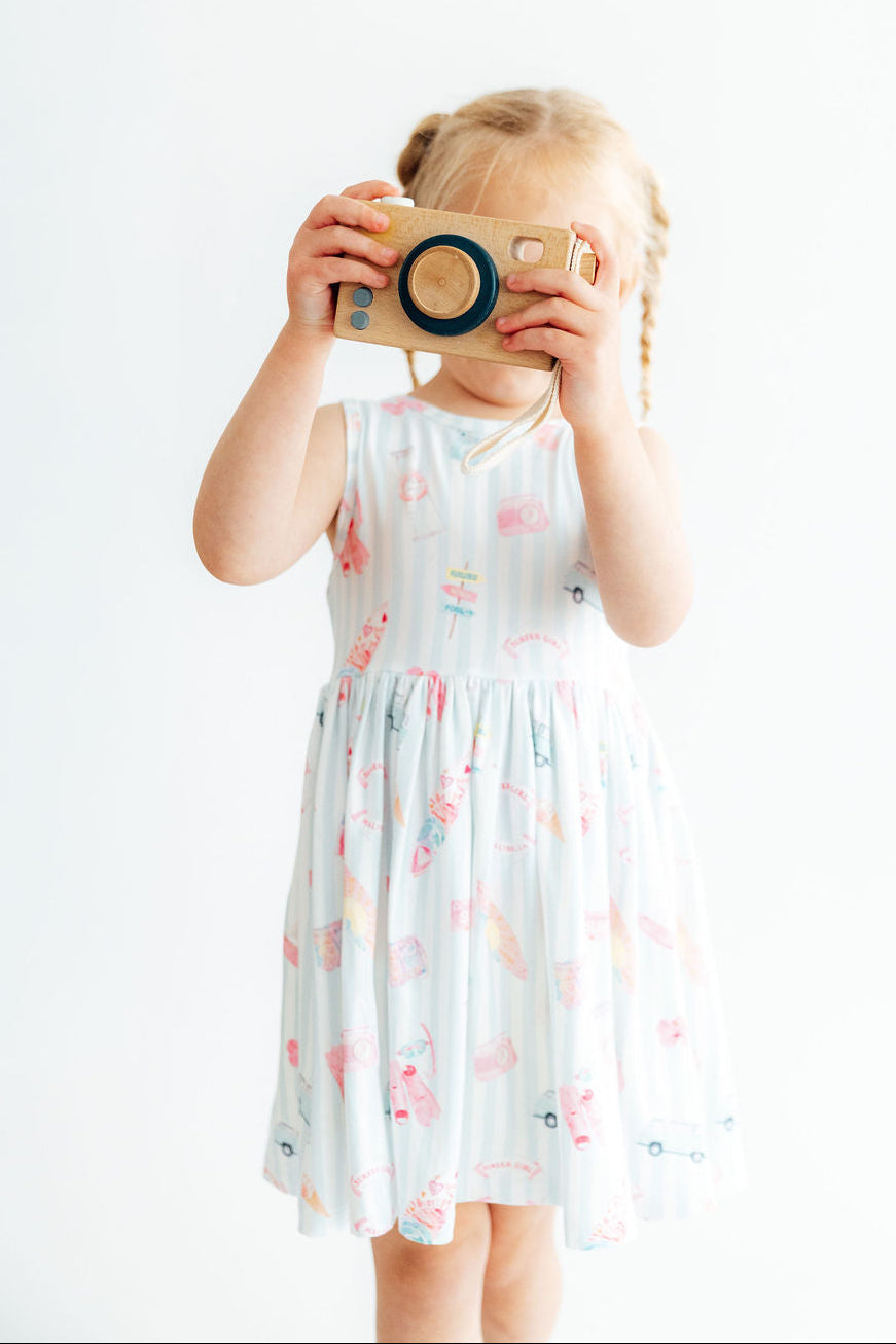 Malibu Girl Tank Twirl Dress