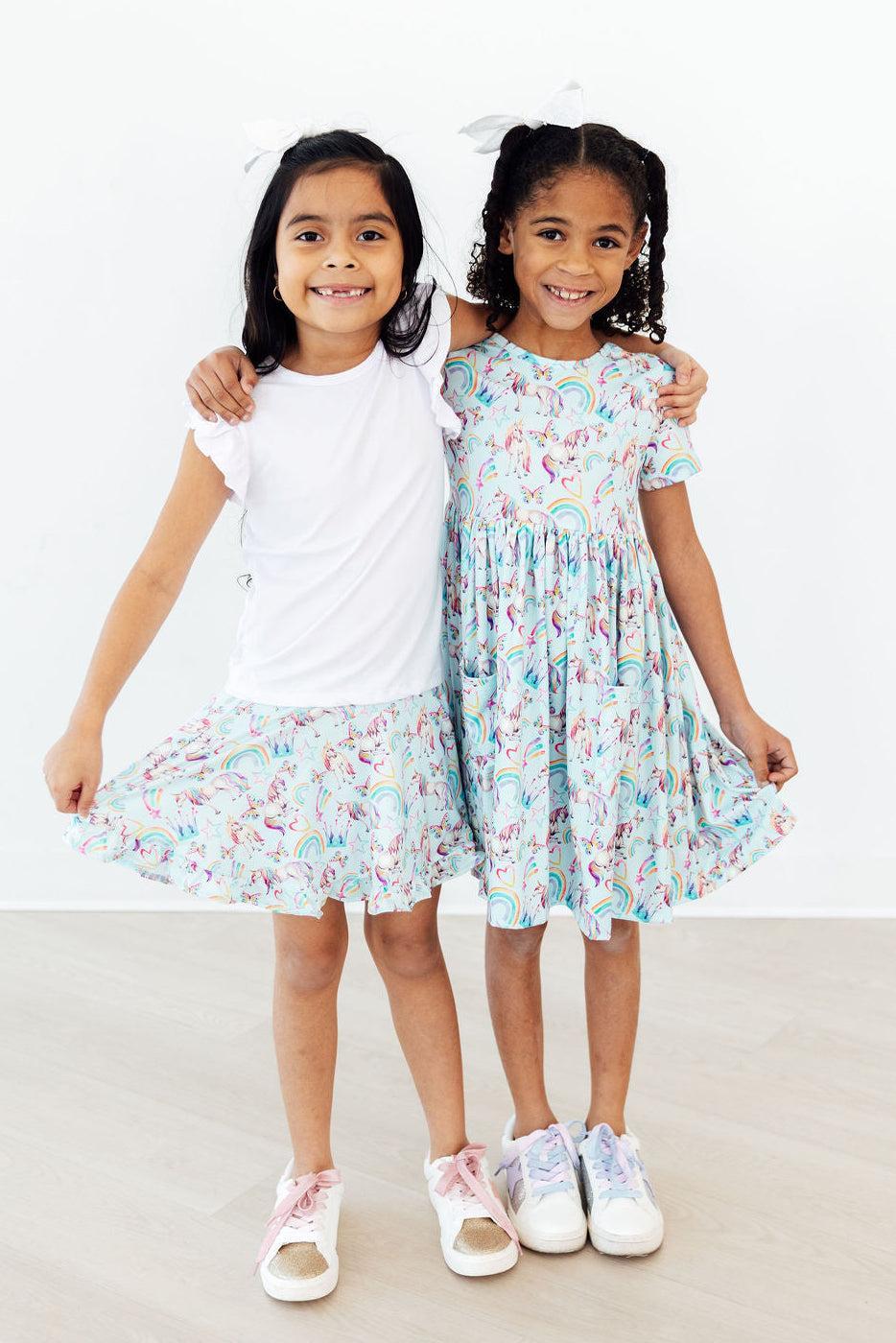 Unicorn Queen S/S Pocket Twirl Dress