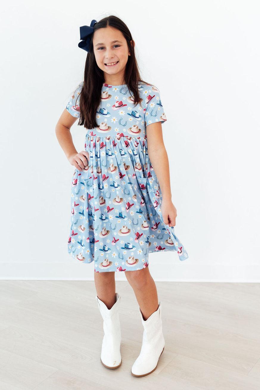 SALE Tip Your Hat S/S Pocket Twirl Dress