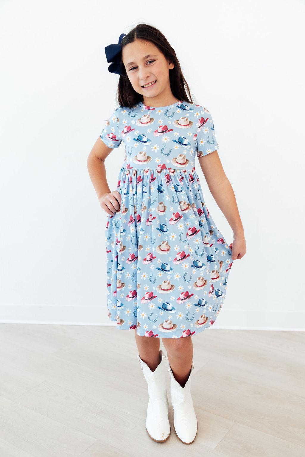 SALE Tip Your Hat S/S Pocket Twirl Dress