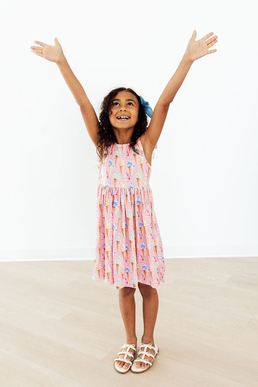 Ice Cream Dreams Tank Twirl Dress