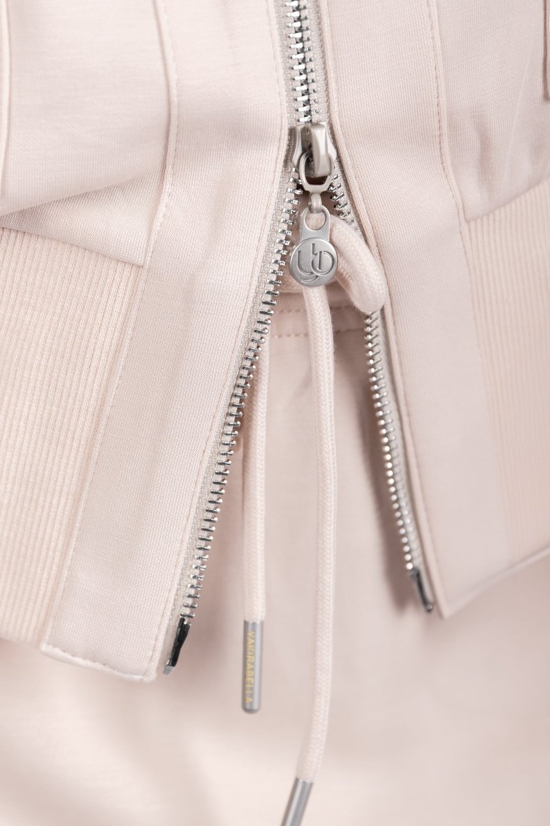 Mina Zip Up Jacket (Stone)