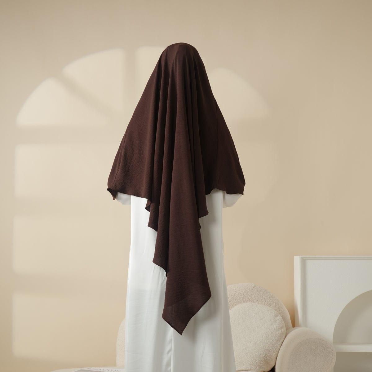 Comfort Crepe One Layer Khimar (MK014)