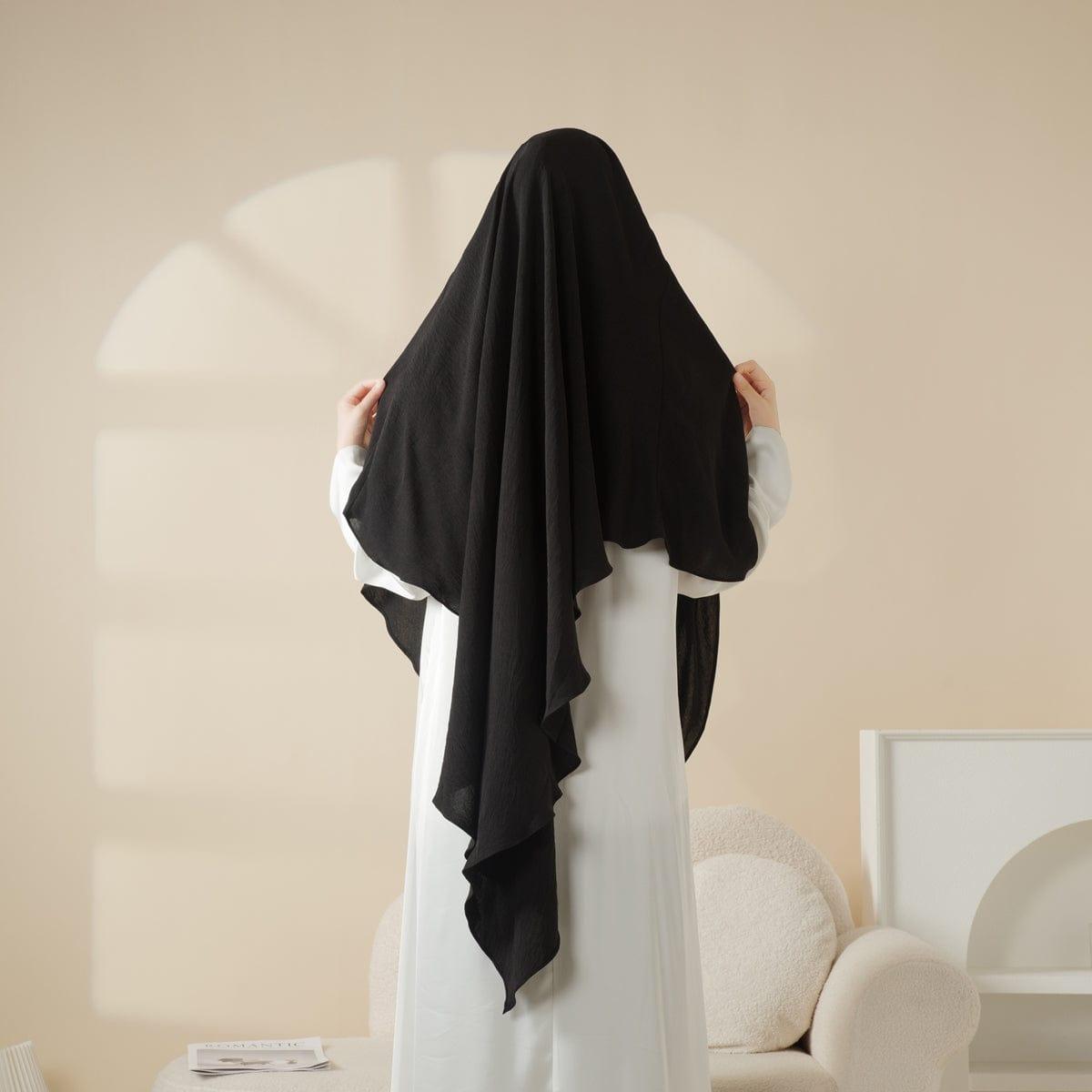 Comfort Crepe One Layer Khimar (MK014)