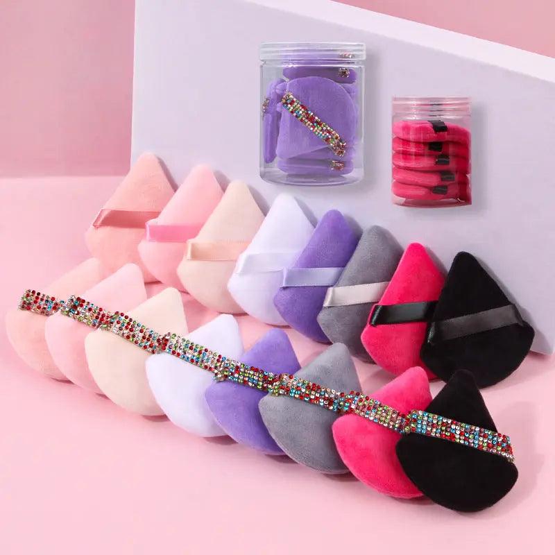 MMU027 Soft Triangle Powder Puffs for Face Powder
