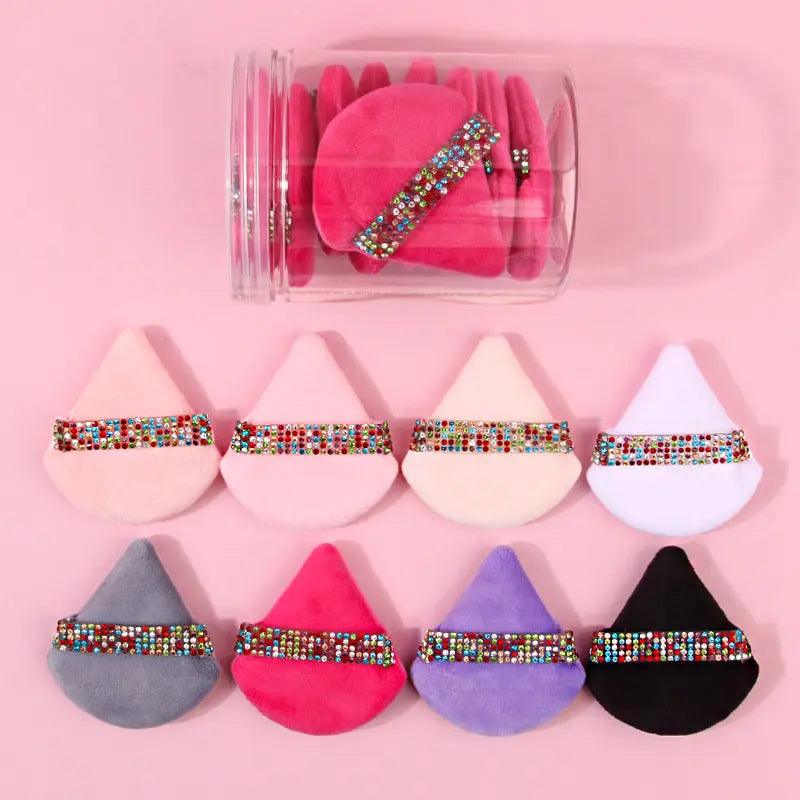 MMU027 Soft Triangle Powder Puffs for Face Powder