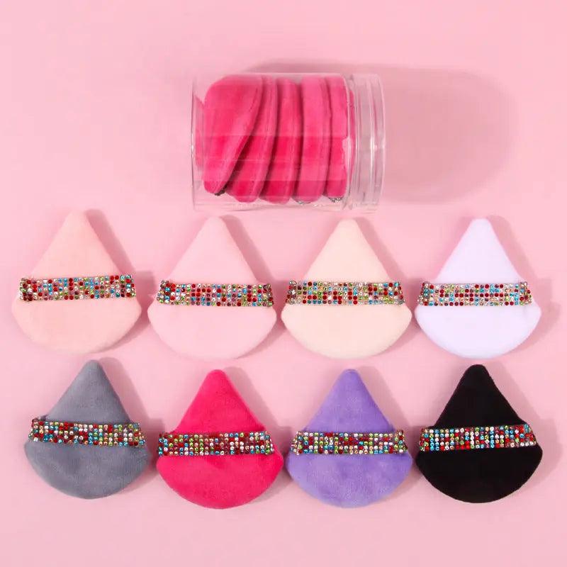 MMU027 Soft Triangle Powder Puffs for Face Powder