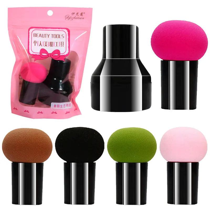 MMU036 Small Mushroom Head Powder Puff Sponge