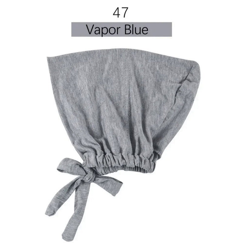 Stretch Cotton Tie-Back Under Cap | Adjustable Hijab Bonnet(MH200)