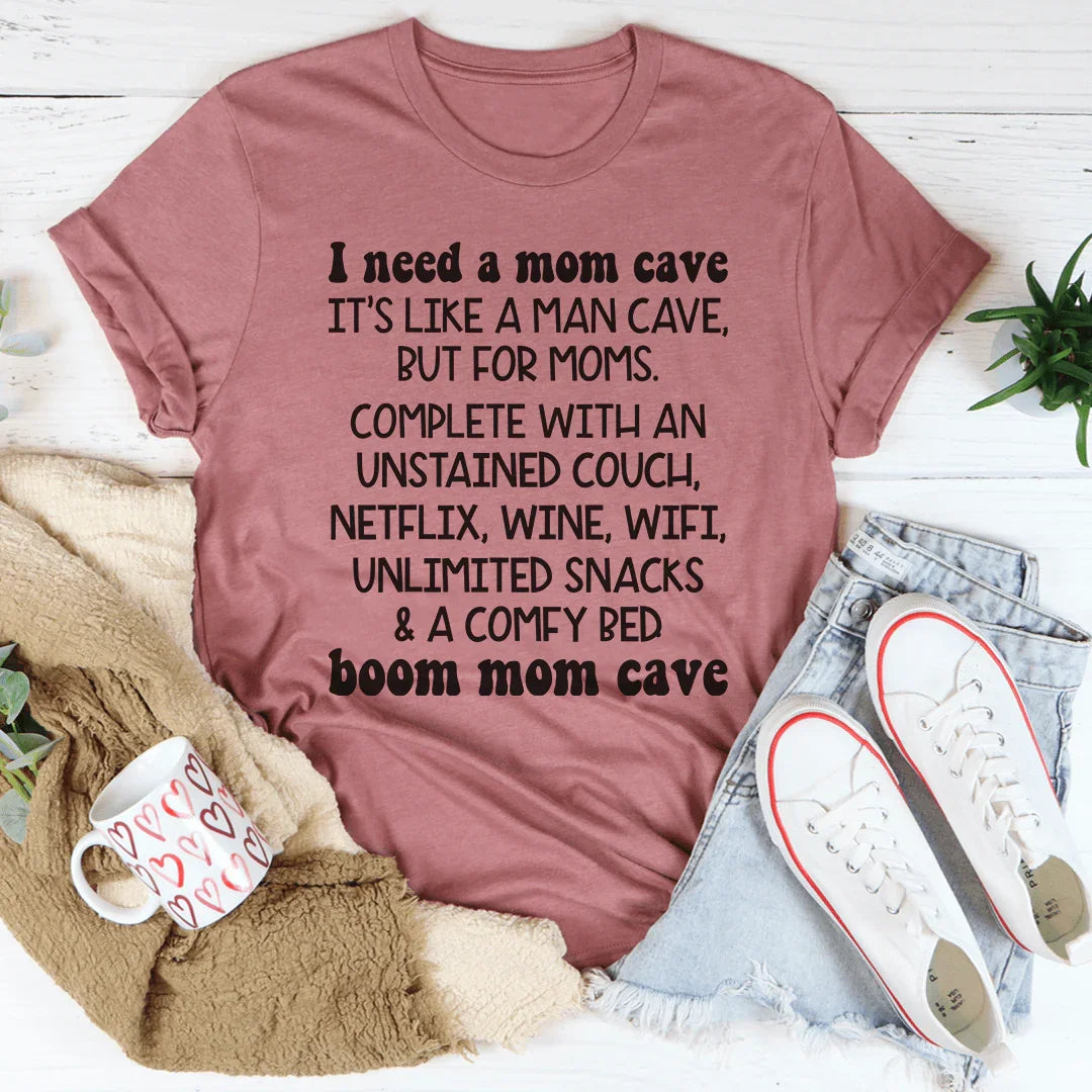Mom Cave Tee