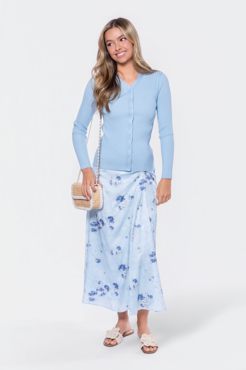 Moss Cardigan (Blue)