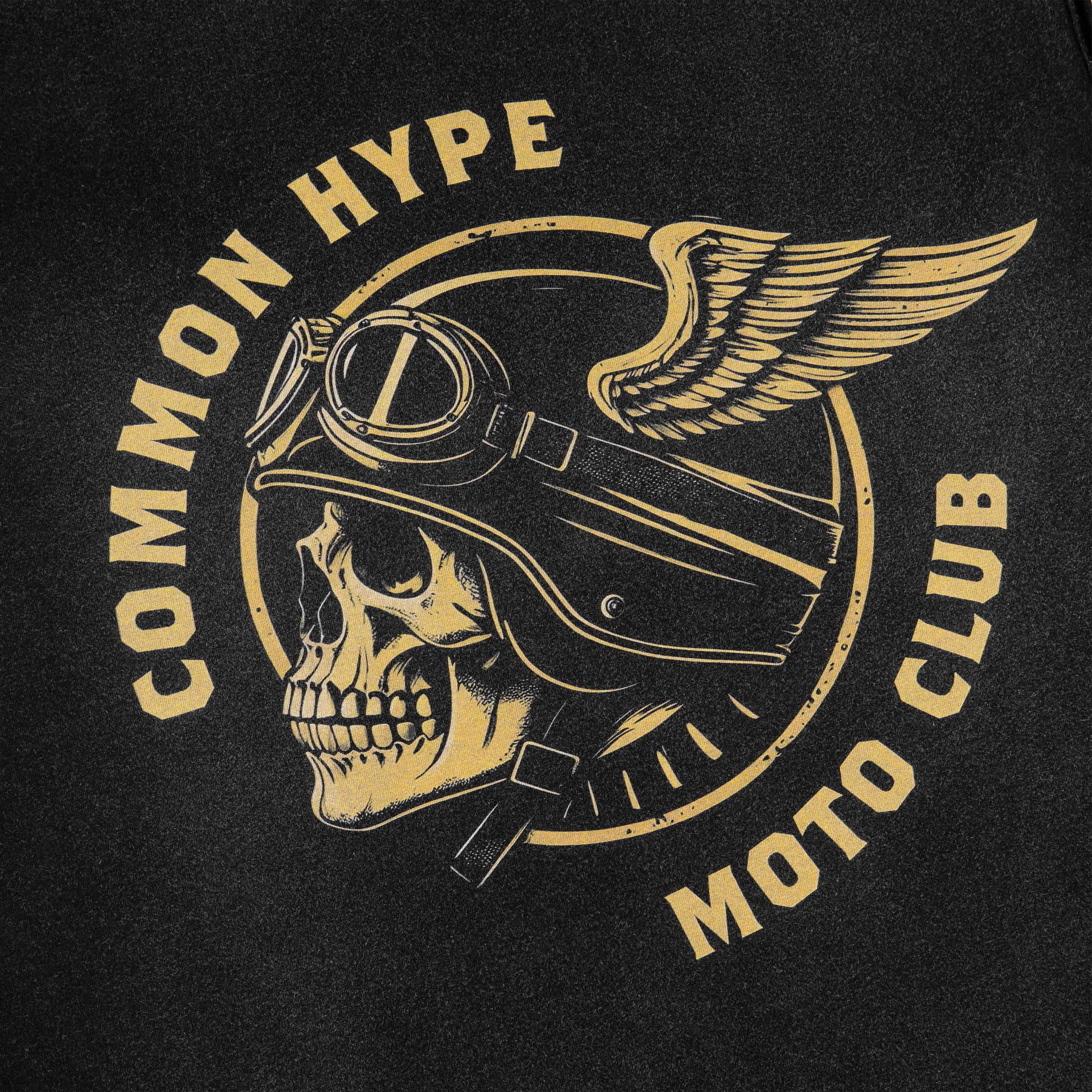 Common Hype Motor Club Cutoff Black