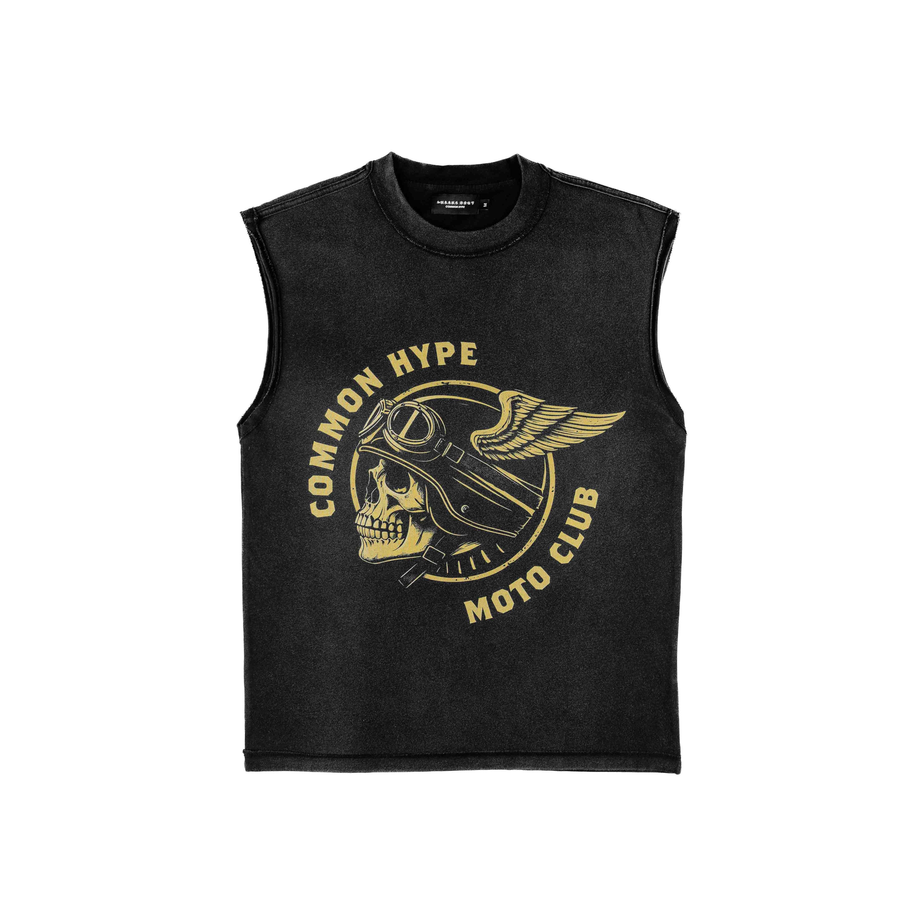 Common Hype Motor Club Cutoff Black