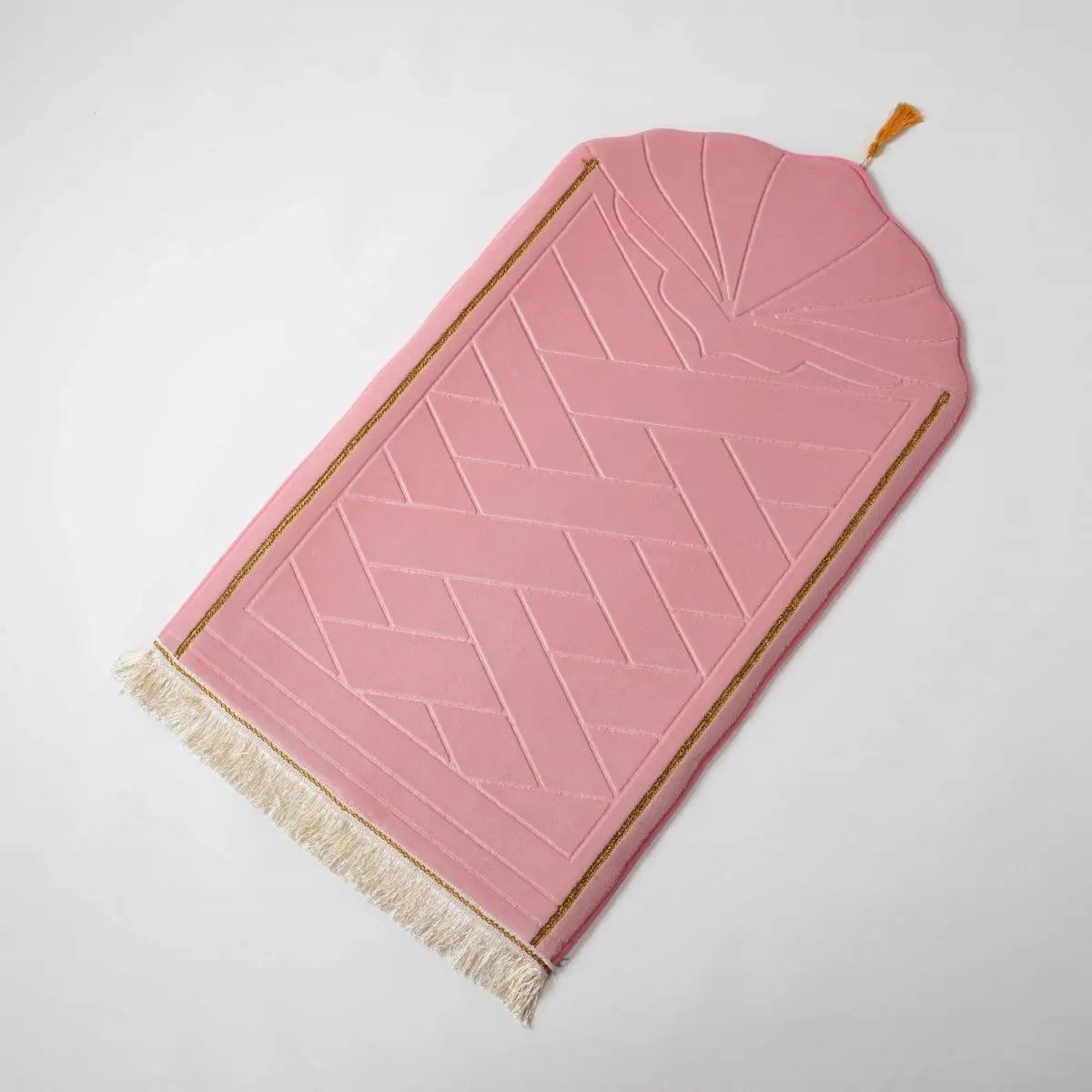 MR053 Thickened Embossed Flannel Prayer Mat