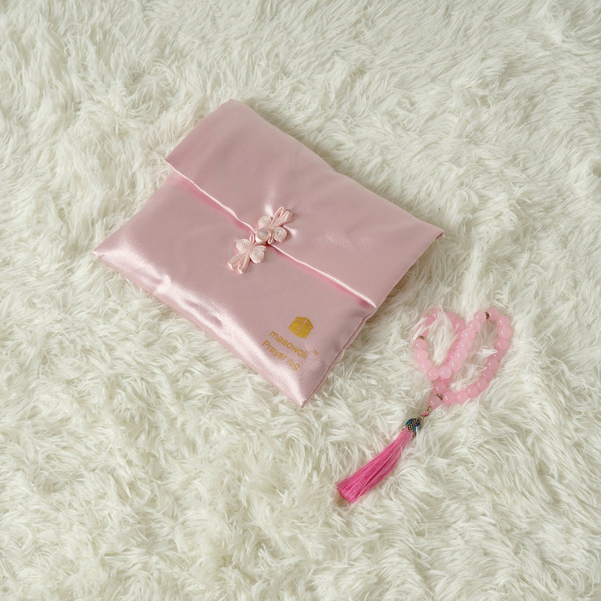 MR065 Eco-Friendly New Luxury Prayer Mat and Tasbeeh Set