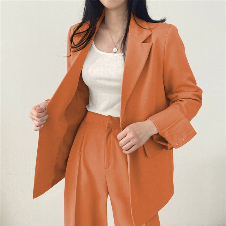 MS040 Temperament Slim Professional Two-Piece Suit