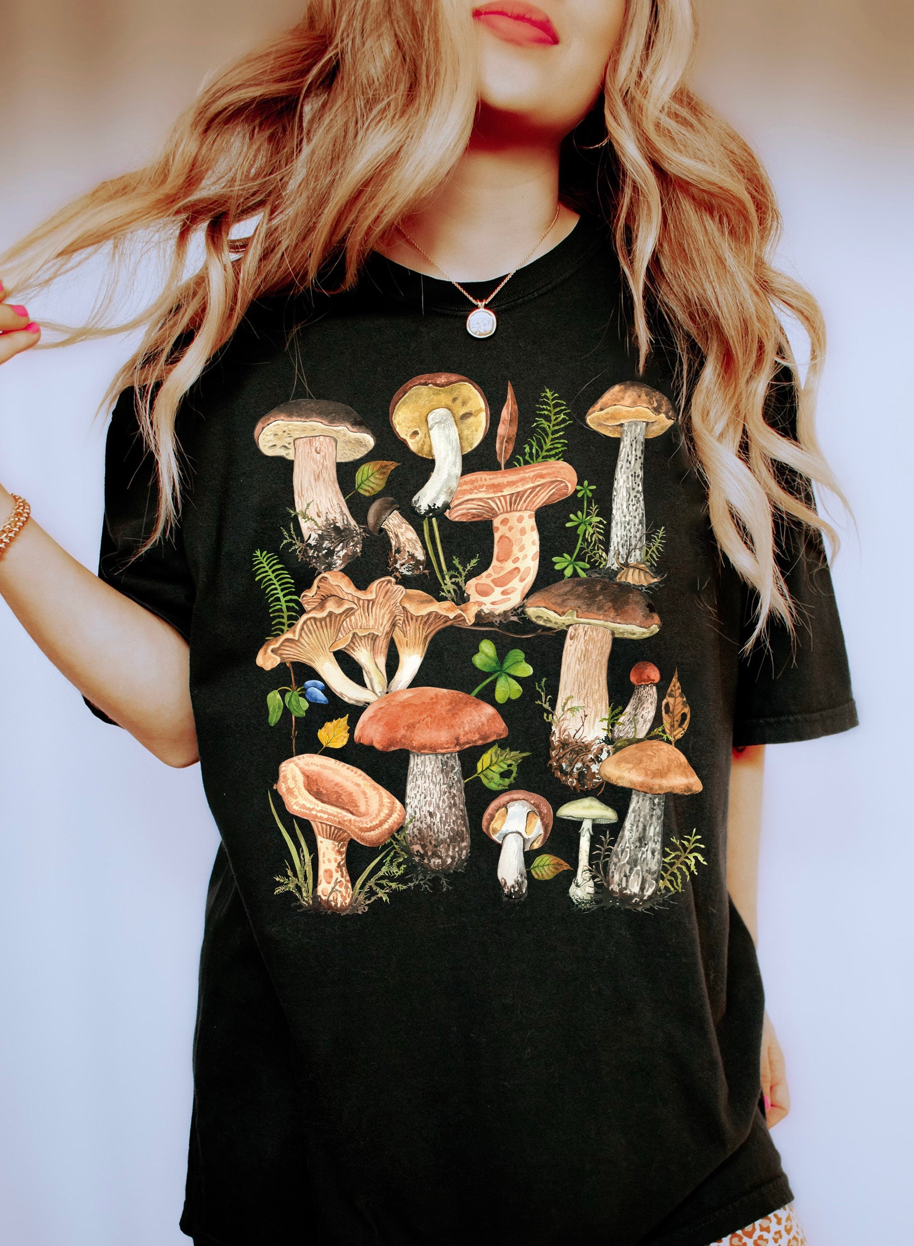 Mushroom Mix Mystical Comfort Colors Tee