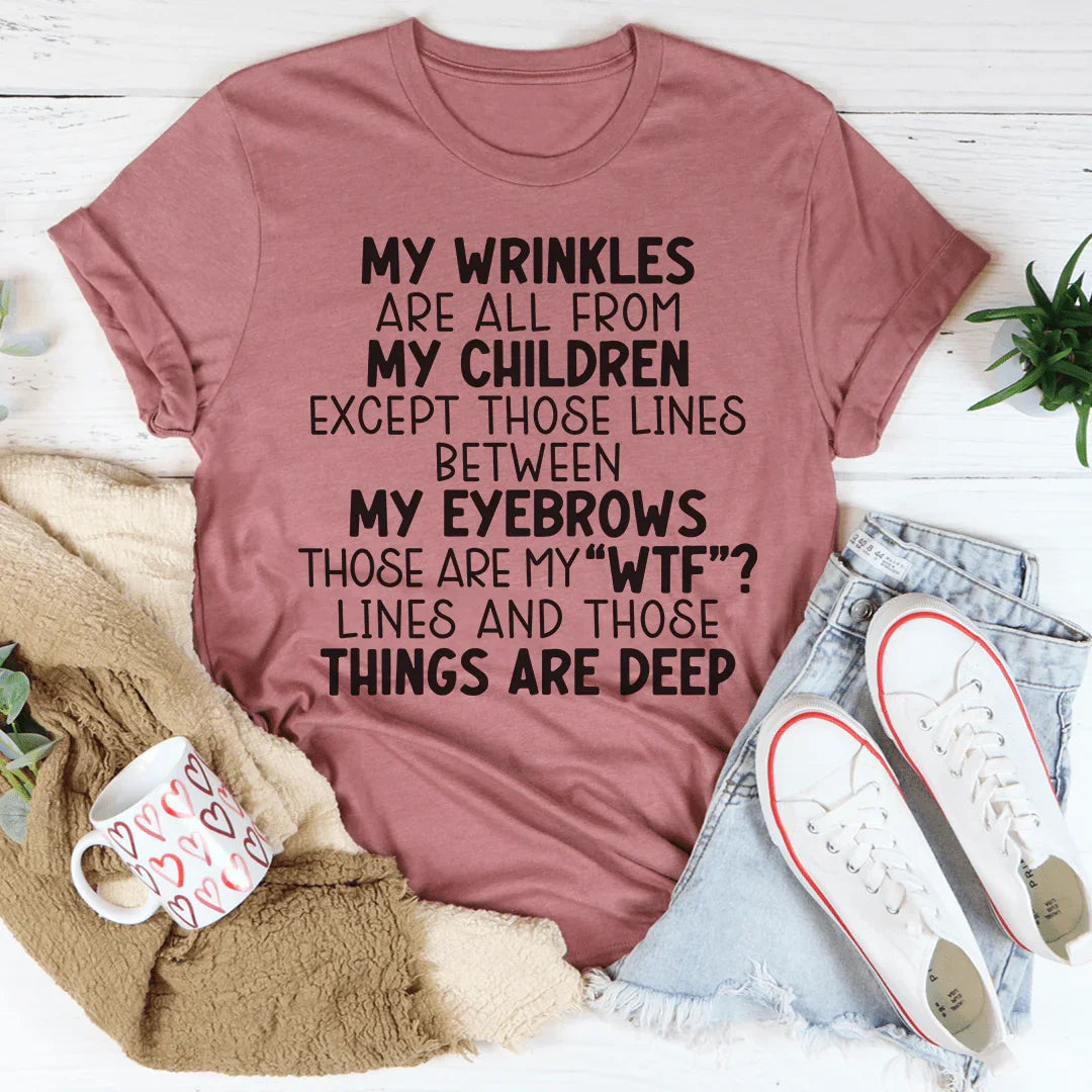 My WTF Lines Tee