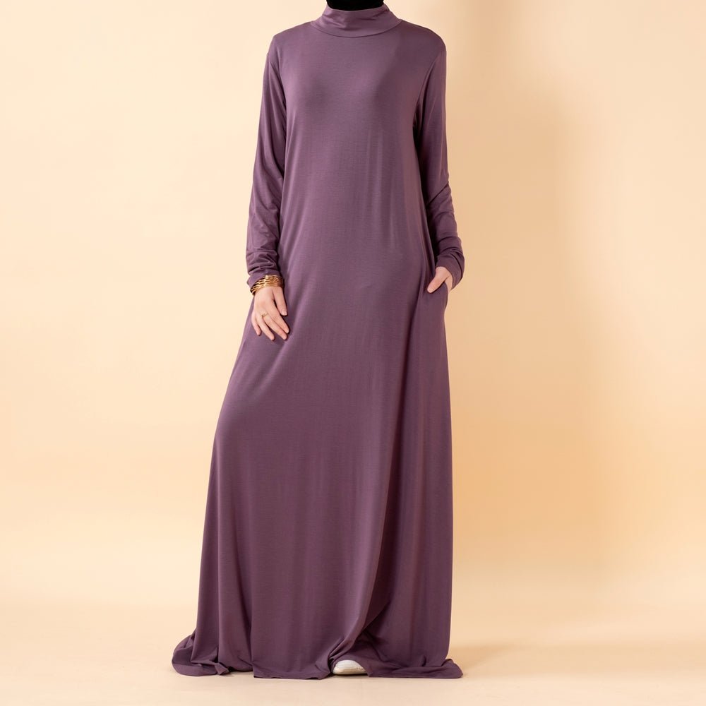 Natural Stretch Premium Lenzing™ Modal A-Line Dress (MA357)