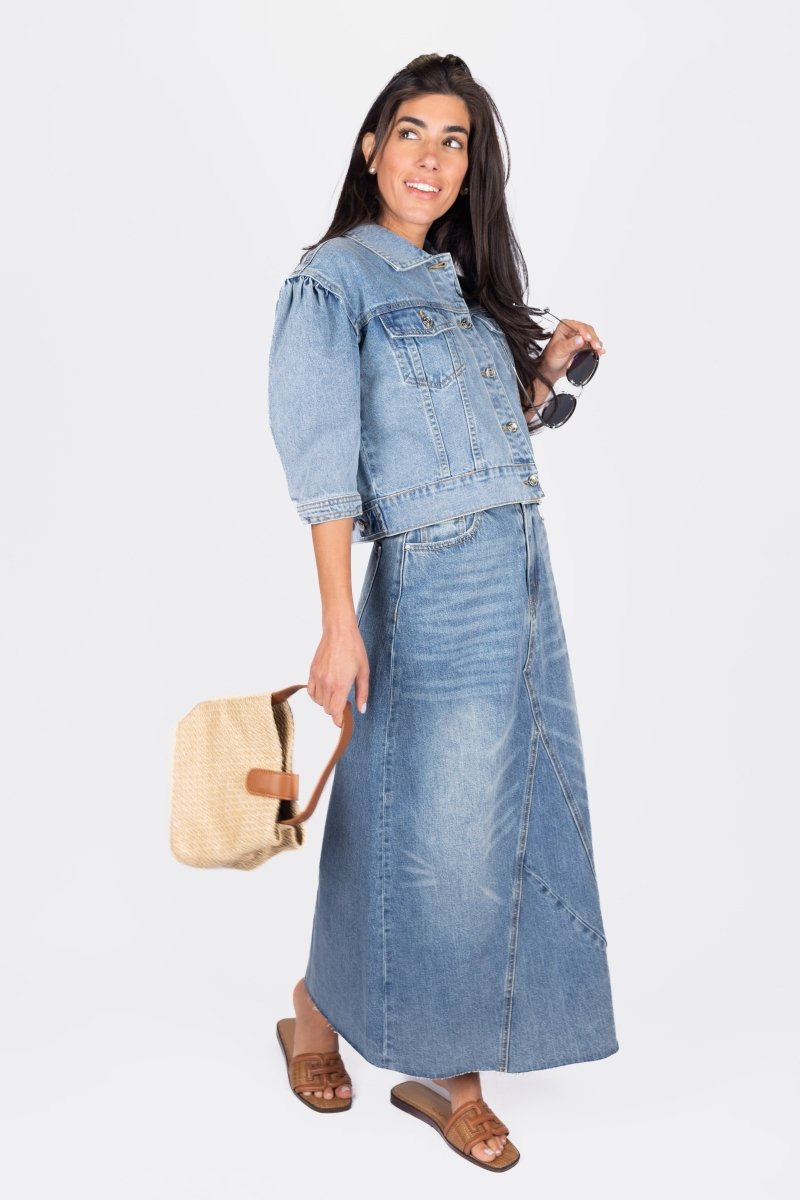 Nayeli Skirt (Blue)