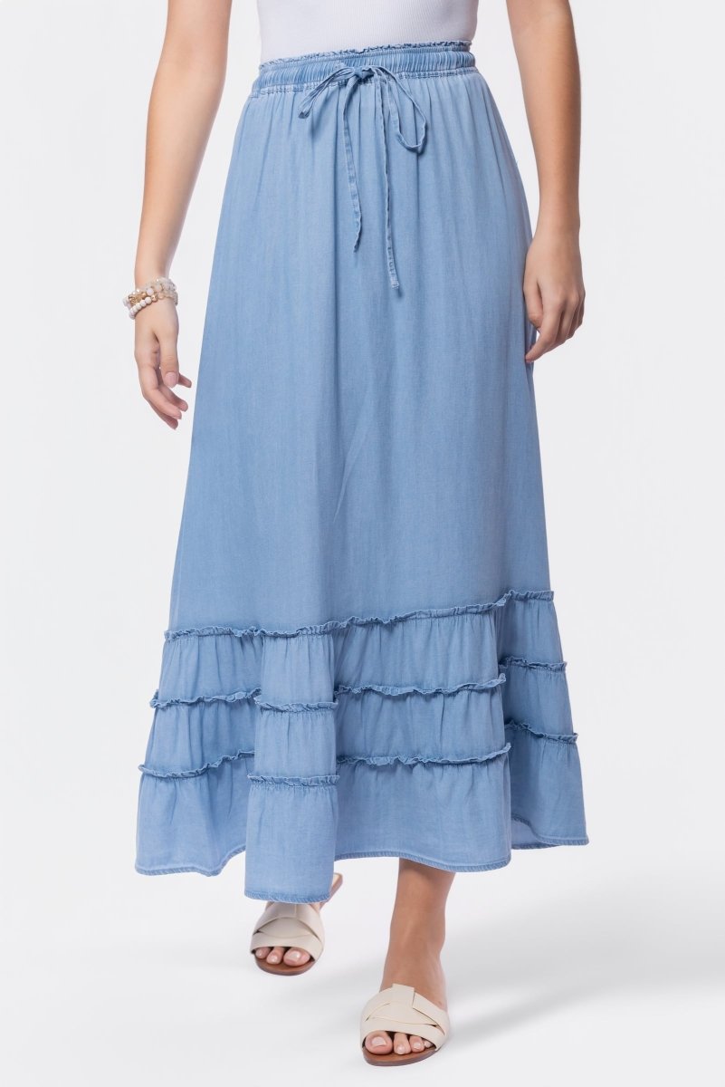 Nell Skirt (Chambray)