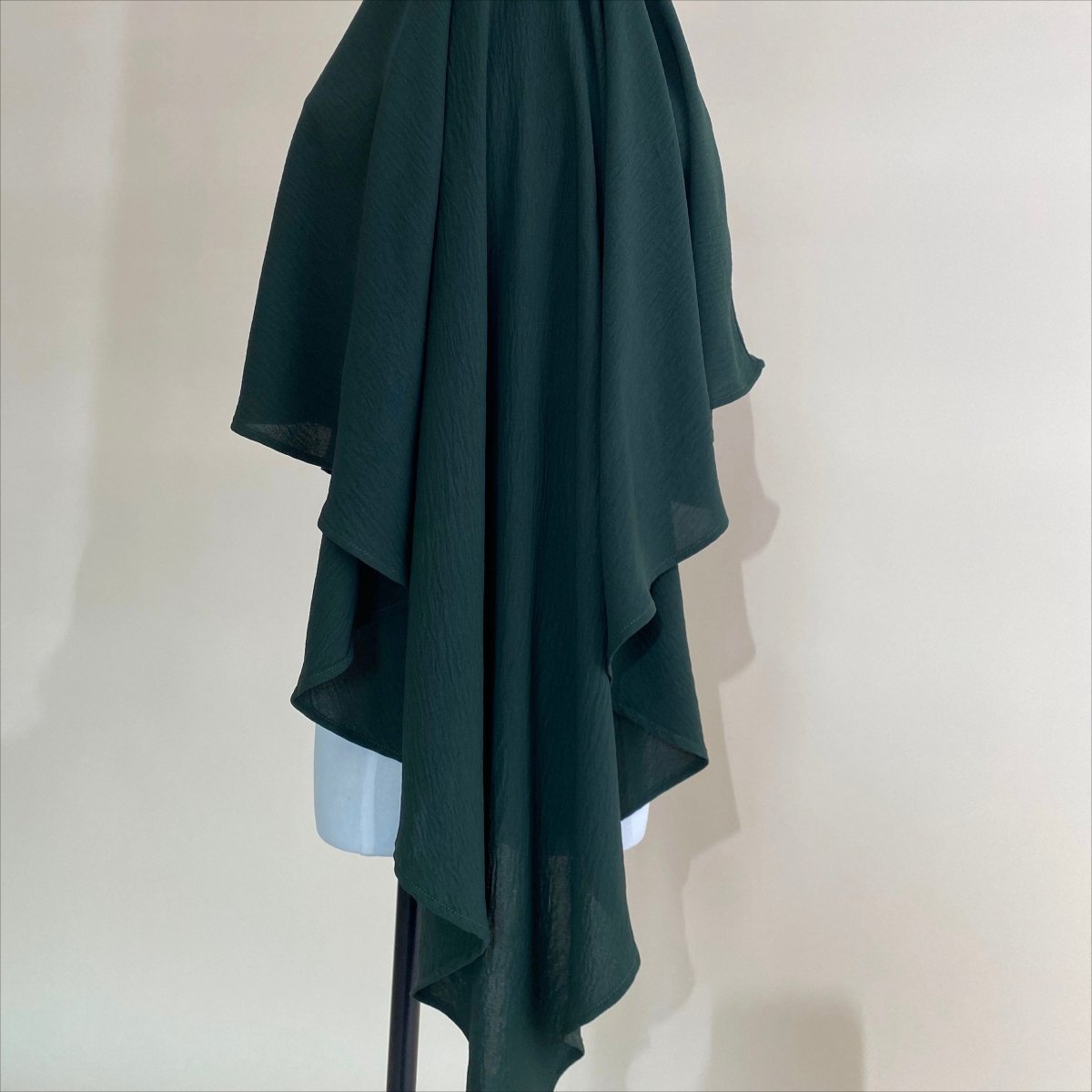 New Crepe 1-Layer Khimar | Soft Crepe Material Khimar (MK009)