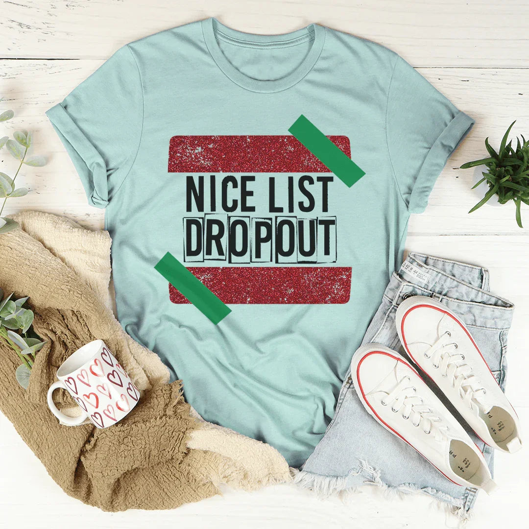 Nice List Dropout Tee