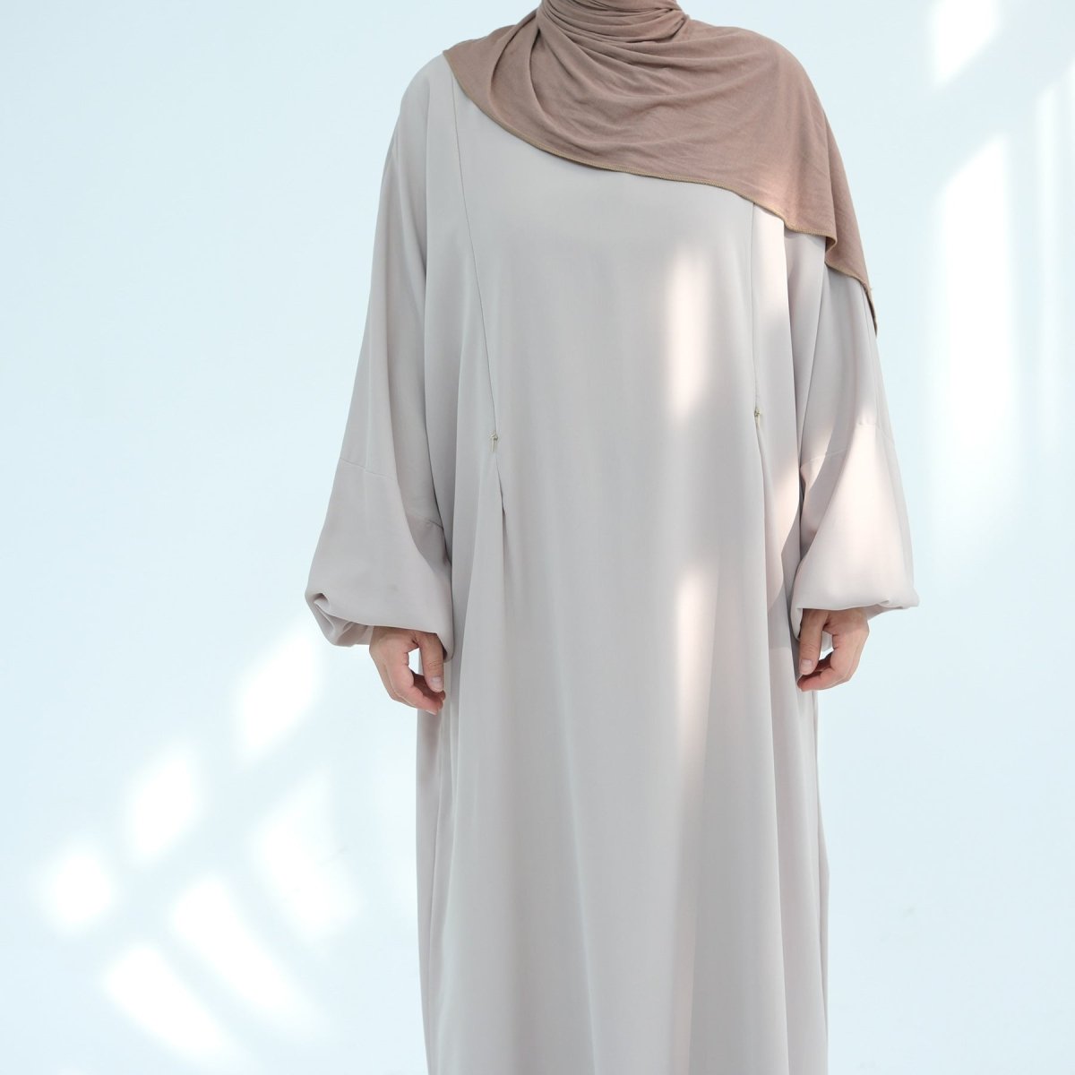 Nida Fabric Nursing Abaya(MA387)