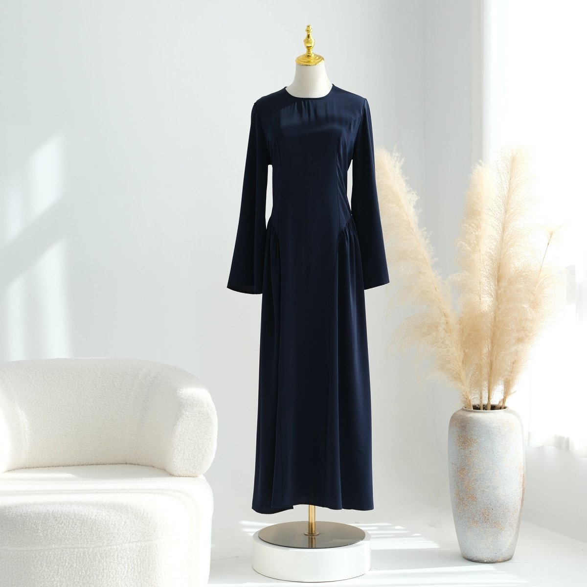 Nida Flared Maxi Dress(MS435)