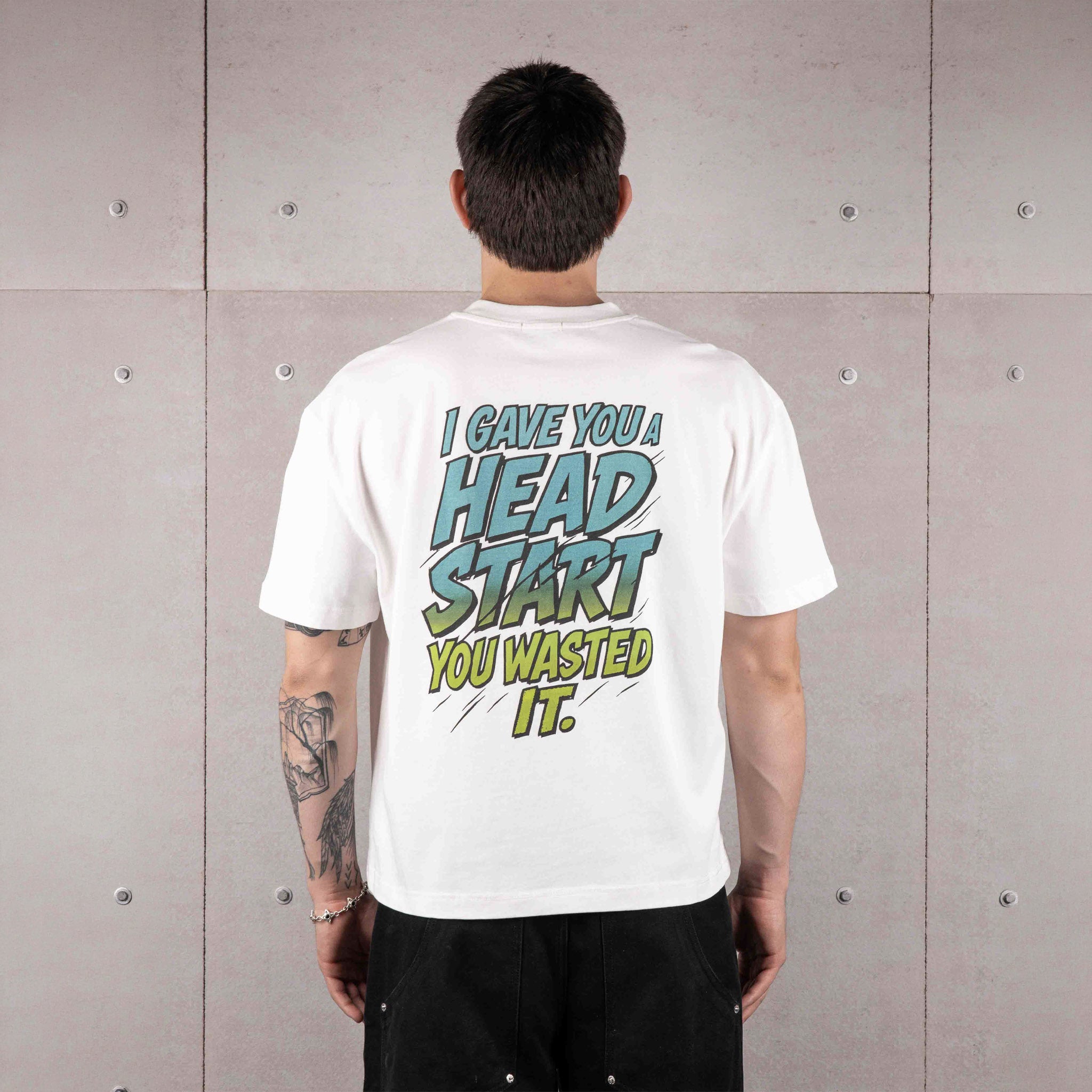Commons No Mercy Head Start Tee White