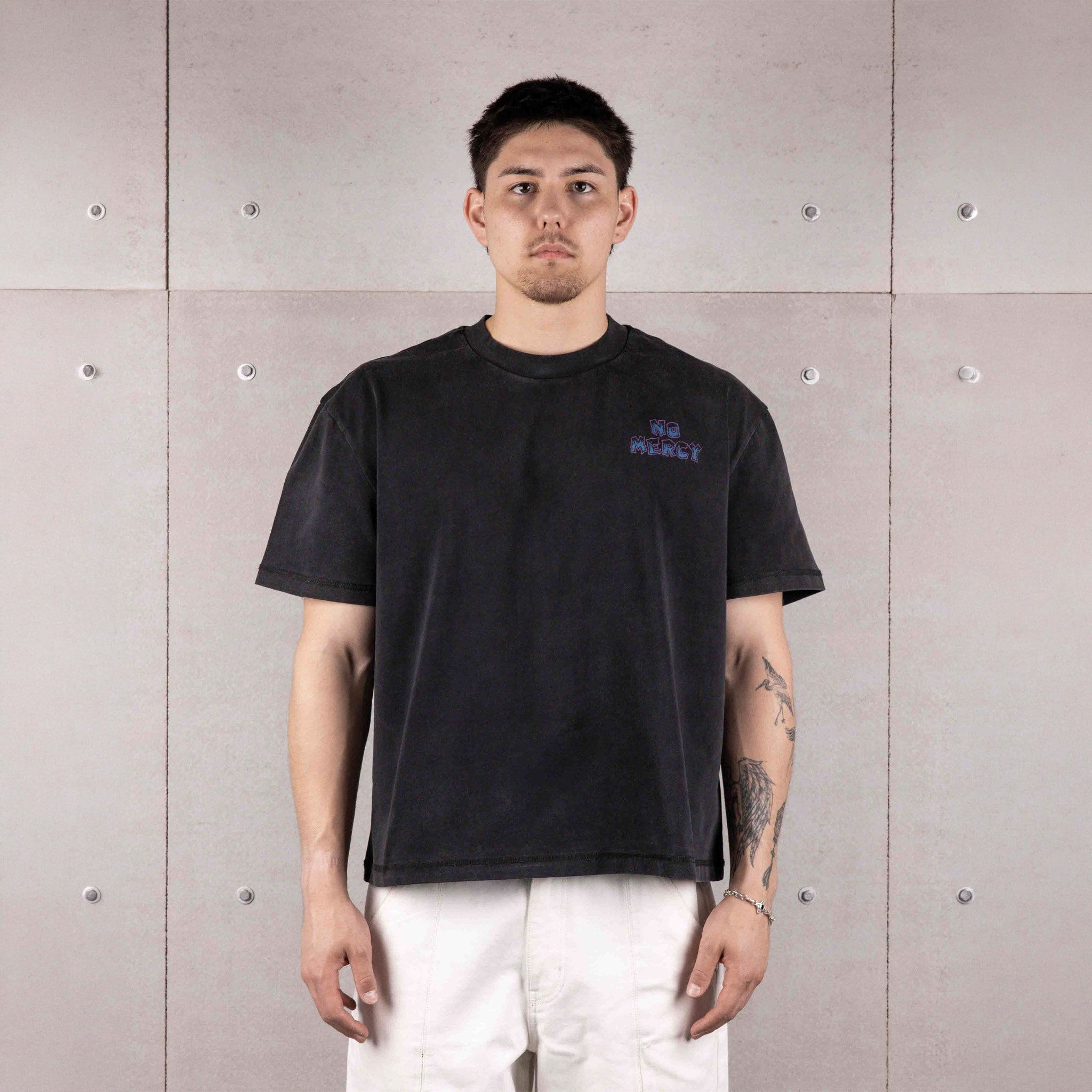 Commons No Mercy Not Ever Tee Vintage Black