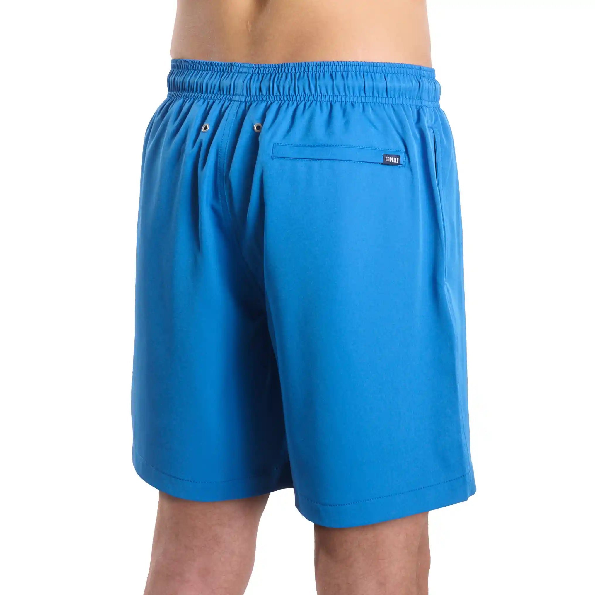 Men’s Premium Compression-Lined Hybrid Shorts – Ocean Blue