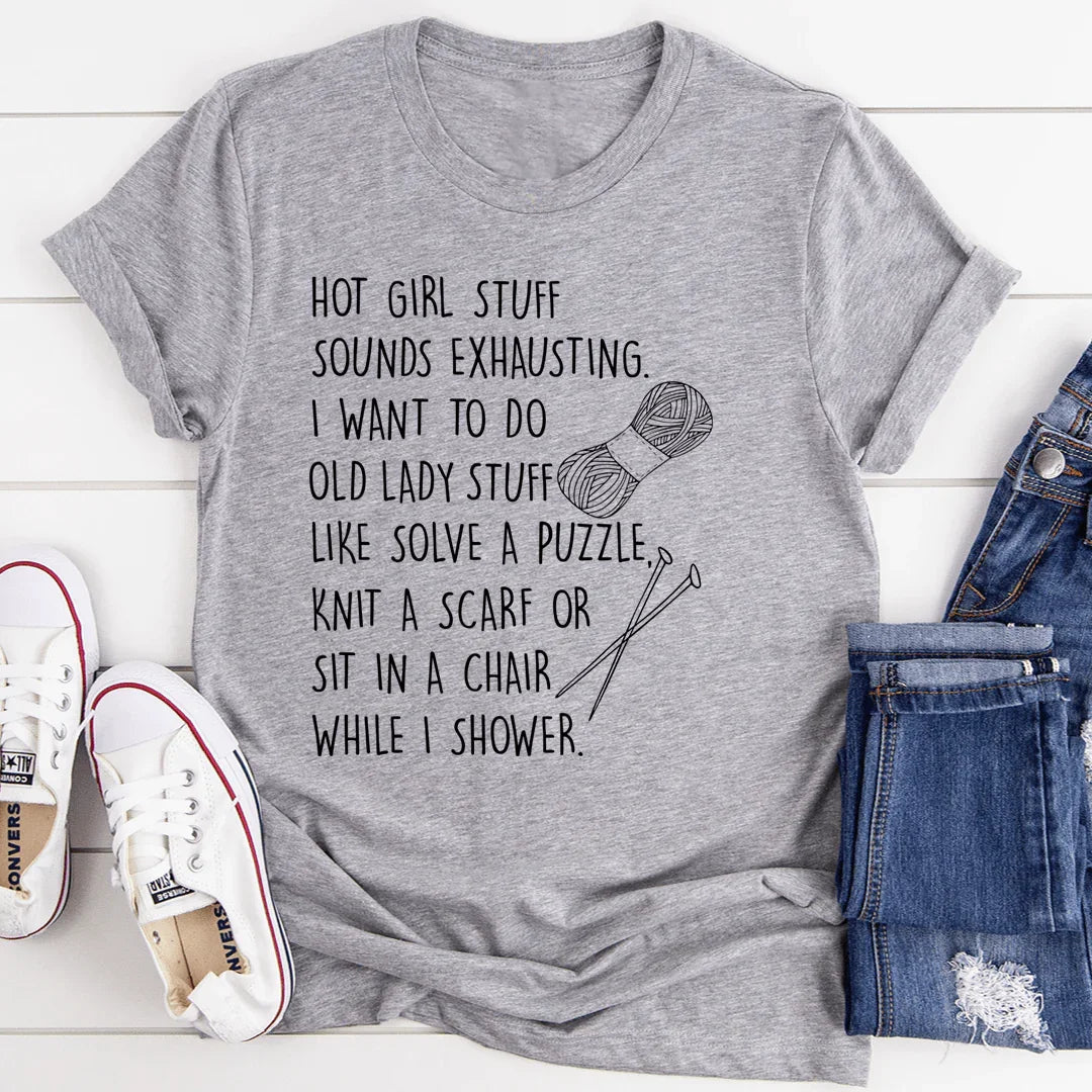 Old Lady Stuff Tee