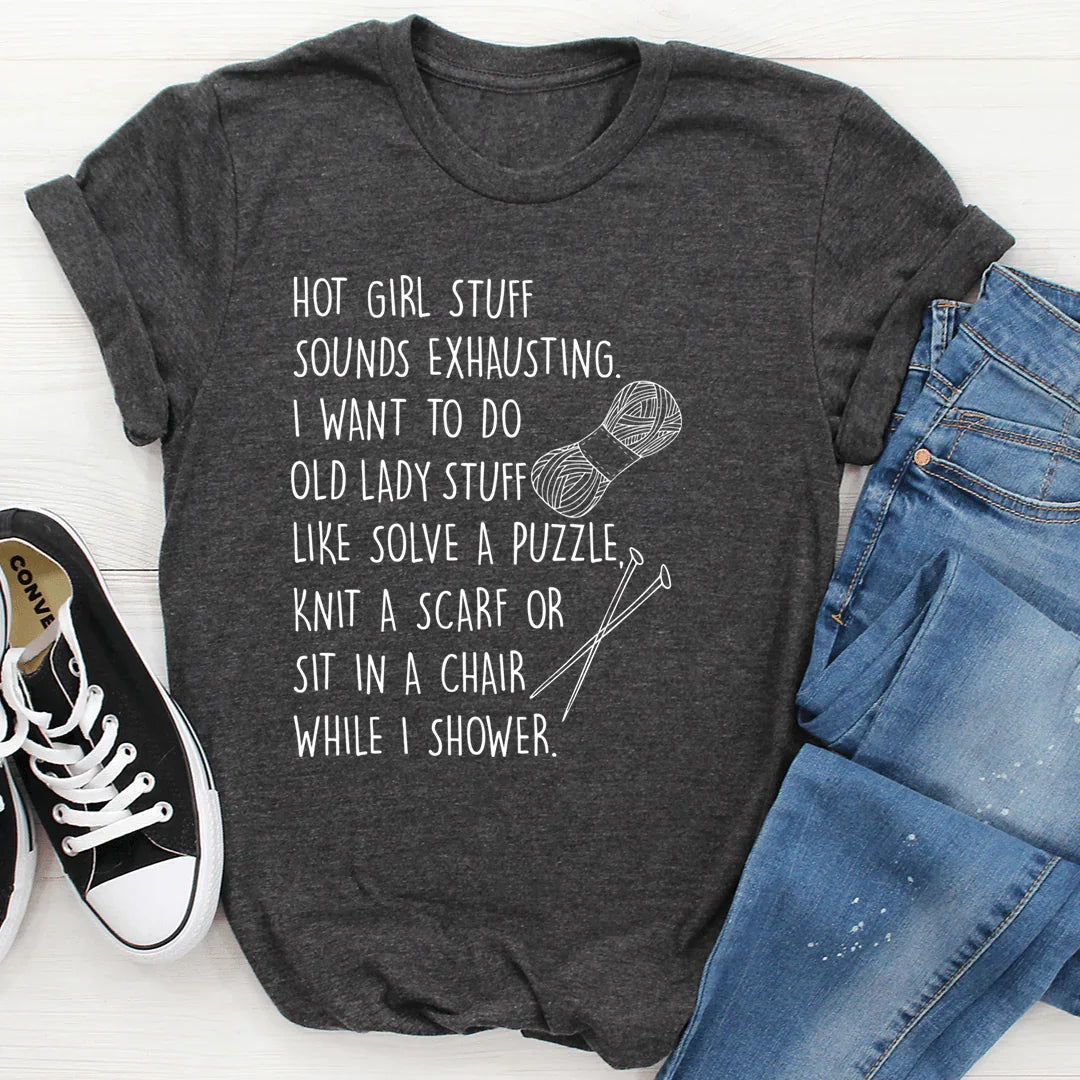 Old Lady Stuff Tee